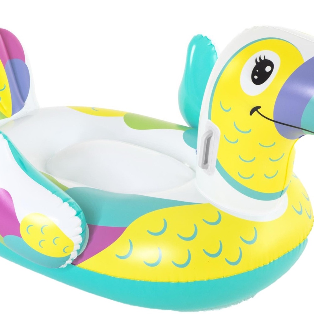Colorful Toucan Inflatable Pool Float 🩷🌴 - Picture 7 of 7
